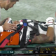 Illustration for article titled Second Player Of The Night Stretchered Off Following Brutal On-Field Collision